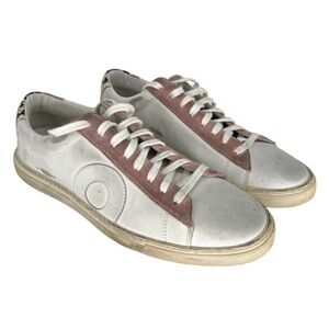 Oliver Cabell Low 1 Malibu Distressed Leather Made in Italy Size US9  EU39‎